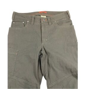 LL Bean Mens Cargo Pants Gray Sage Size 32W x 32L Cotton Blend Outdoor Gorpcore